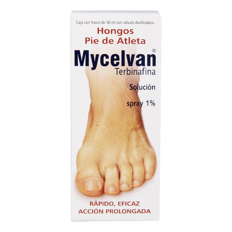 Mycelvan Solución 0,888 G, 1 Frasco Pulverizador 30 Ml