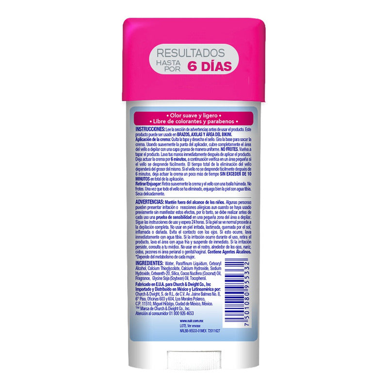 Nair Crema Depilatoria Sensitive Aceite De Coco 86ml