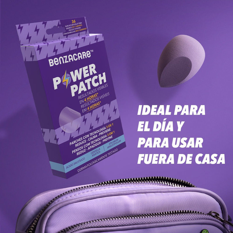Benzacare Power Patch Parche Invisible Reduce Imperfecciones