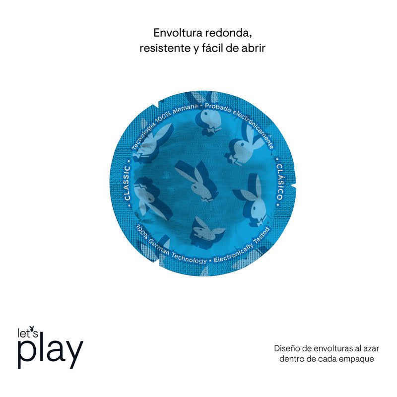 Playboy Vitrolero Classic Con 100 Condones Lubricados