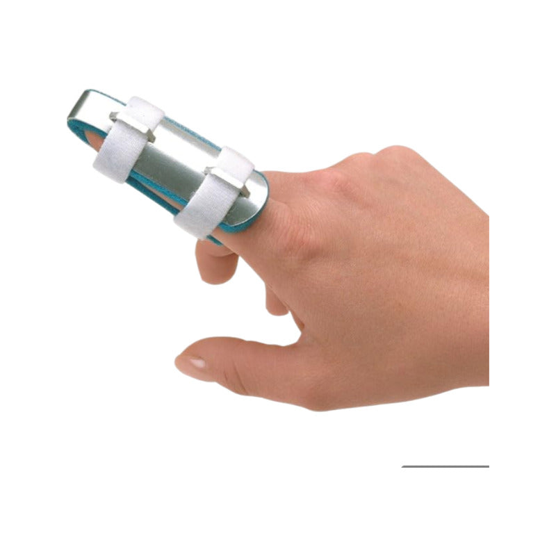 Ferula De Dedo Flents Dos Tamaños M/l Color Metalico