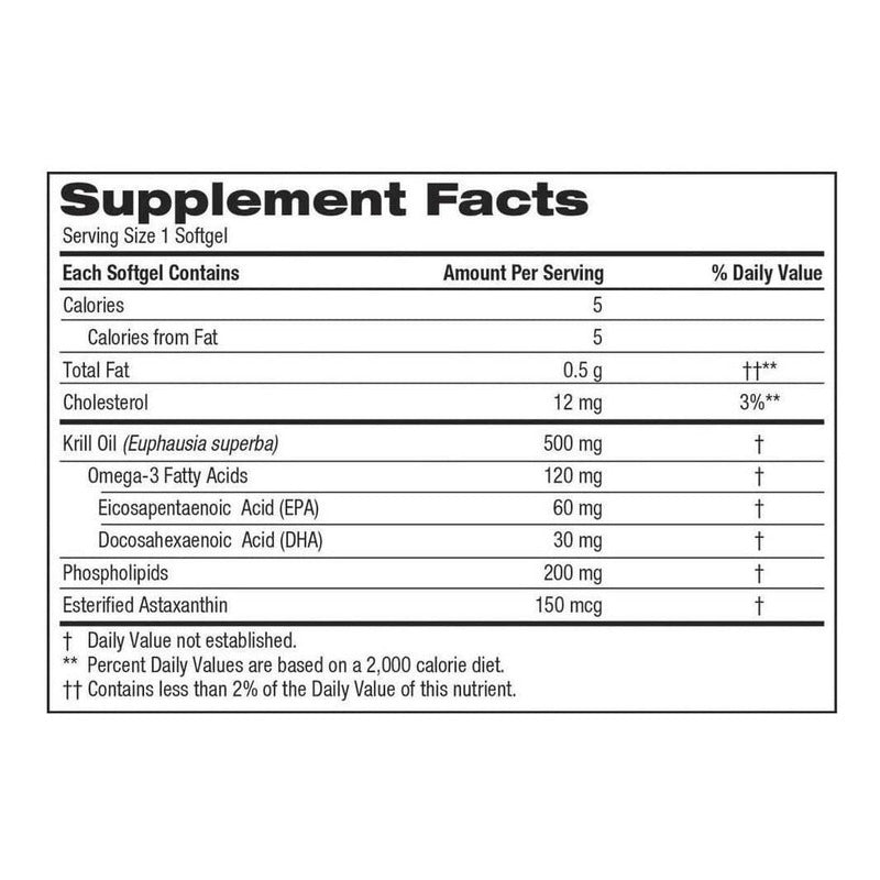 Kirkland Aceite De Krill Omega 3 Y Astaxantina 160 Caps Sin Sabor