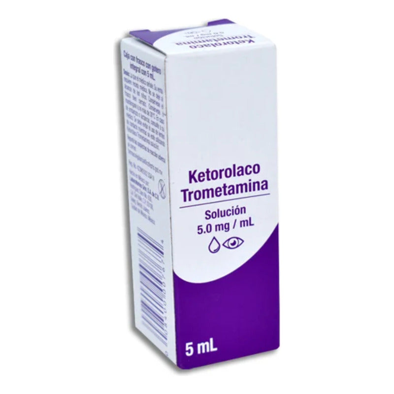Ketorolaco Trometamina Solución 5.0mg/ml 5ml