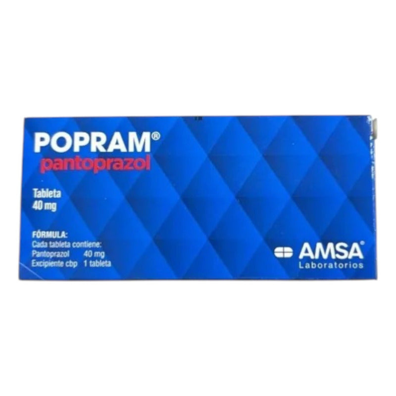Popram Pantoprazol 28 Tabletas De 40 Mg