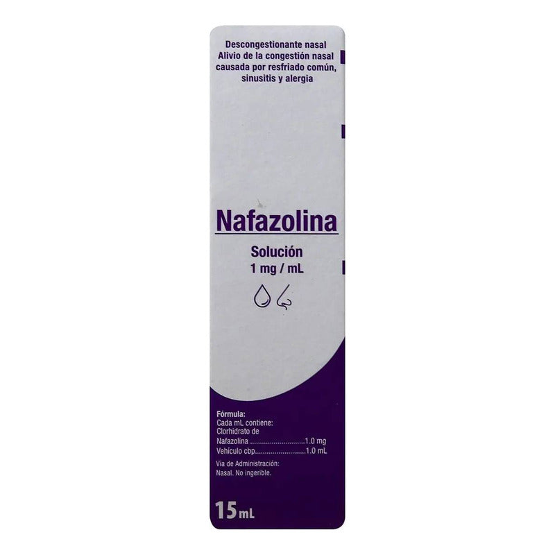 Nafazolina Nafazolina Solución 1mg/ml (15ml) - Grin