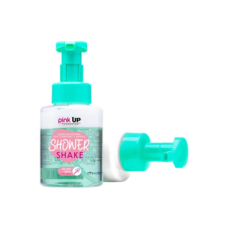Shower Shake Jabón En Espuma Corporal Y Manos Pink Up 300ml