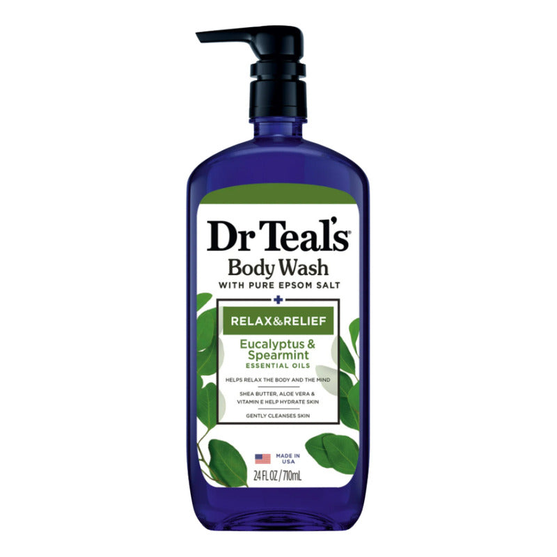 Jabon Body Wash Con Sal Epsom Dr Teals Eucalipto
