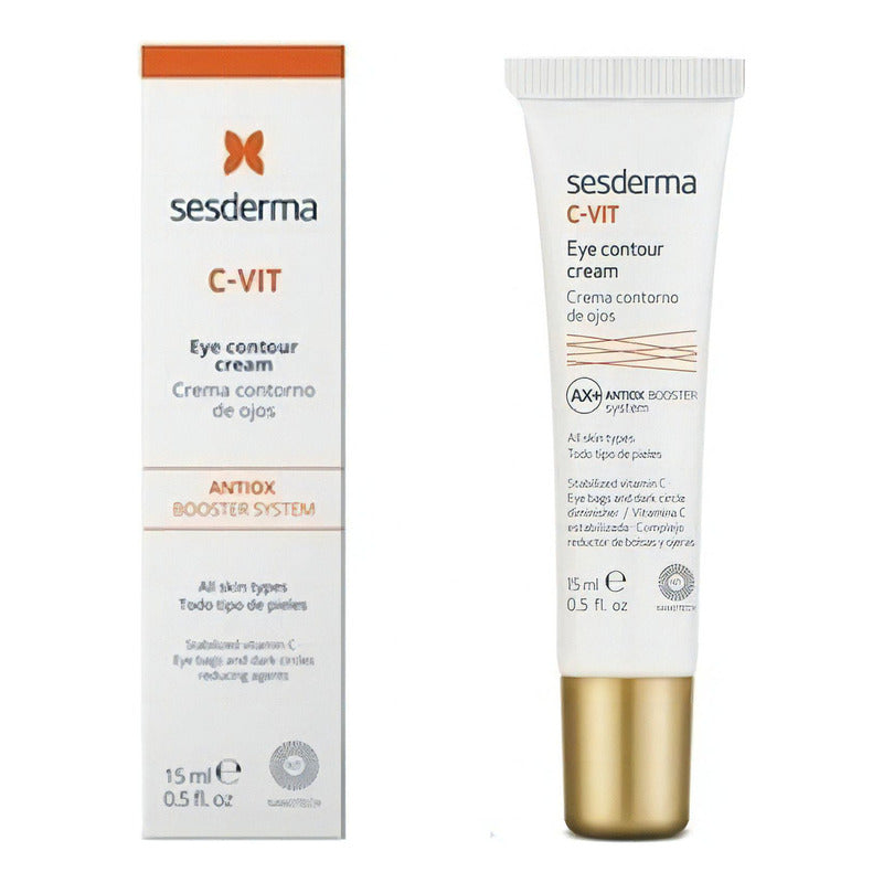 Sesderma Crema Contorno De Ojos C-vit Vitamina C 15ml Tipo De Piel Todo Tipo De Piel
