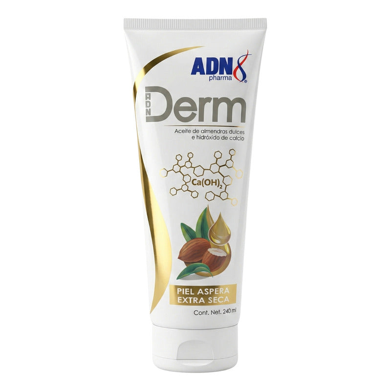 Adn Pharma Crema Corporal Con Aceite De Almendras Dulces, Hidratación Profunda, 240 Ml
