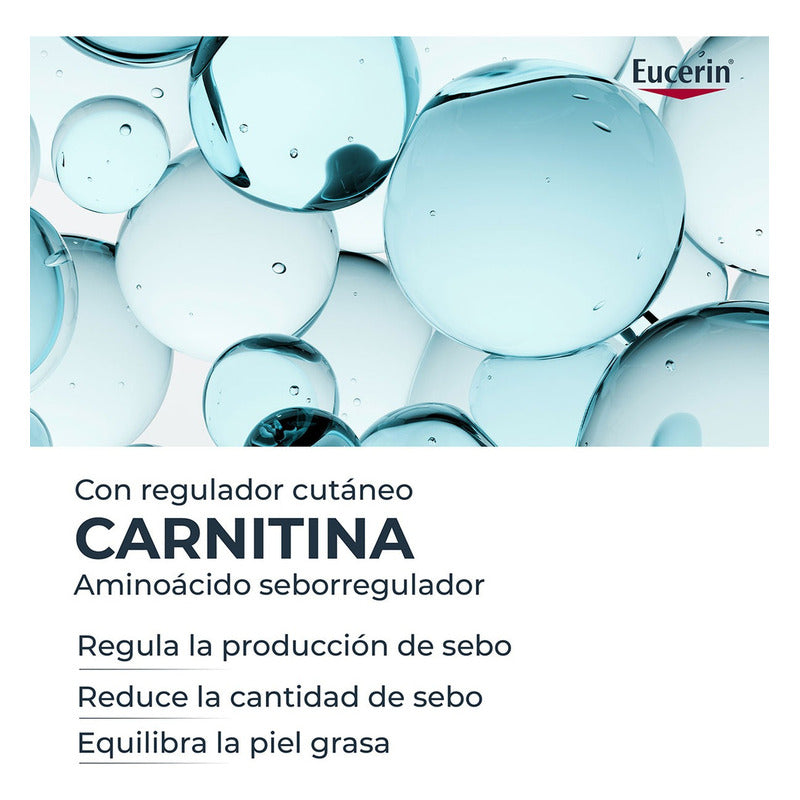 Eucerin Dermopure Fluido Facial Matificante 40ml, Piel Grasa