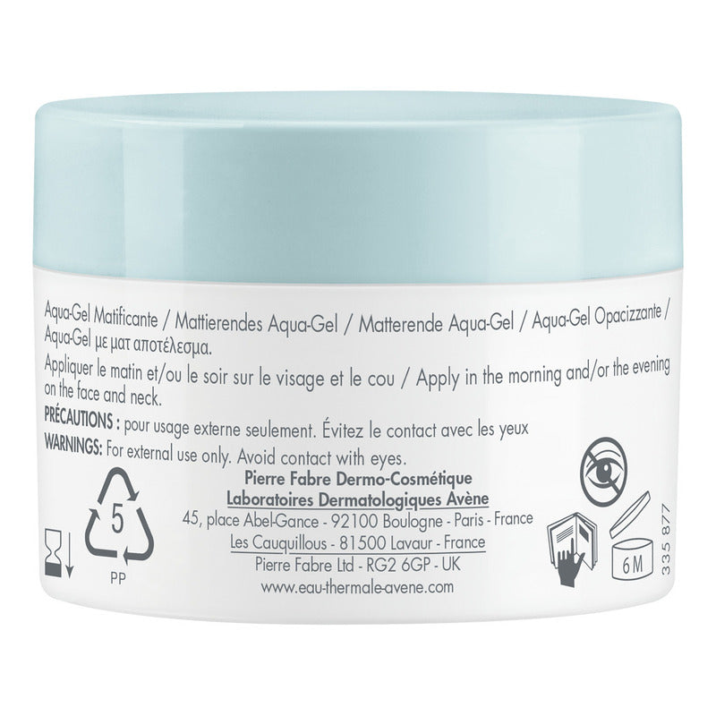 Aqua-gel Hidratante Matificante | Avene Cleanance 50ml Día/noche Sensible Con Imperfecciones