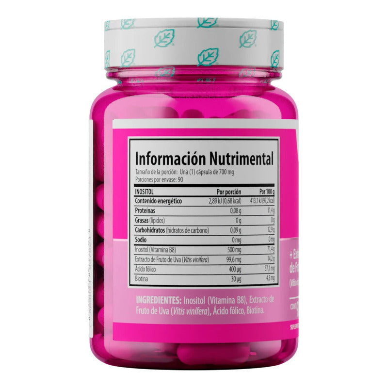 Multivitamínico Inositol Solanum 90 Cápsulas Sin Sabor Sin Sabor