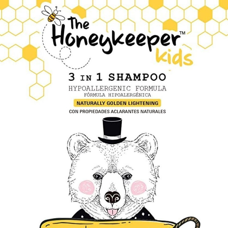 Shampoo Para Bebes Y Niños Miel Organica Y Manzanilla 700 Ml The Honeykeeper