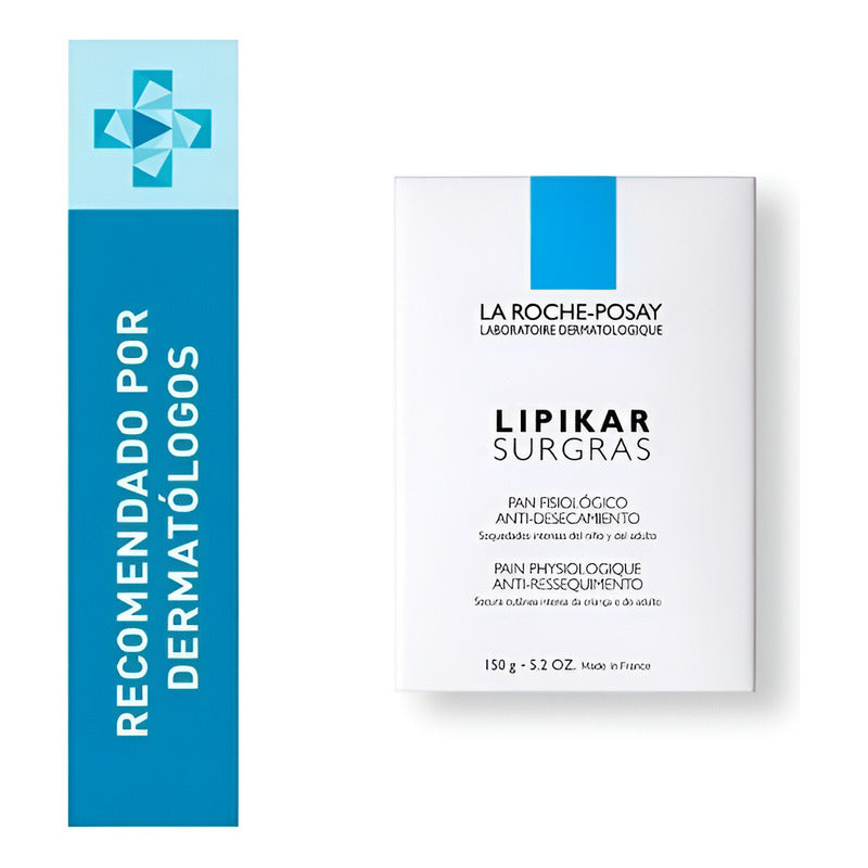 Dermolimpiador En Barra La Roche Posay Lipikar Surgras 150g