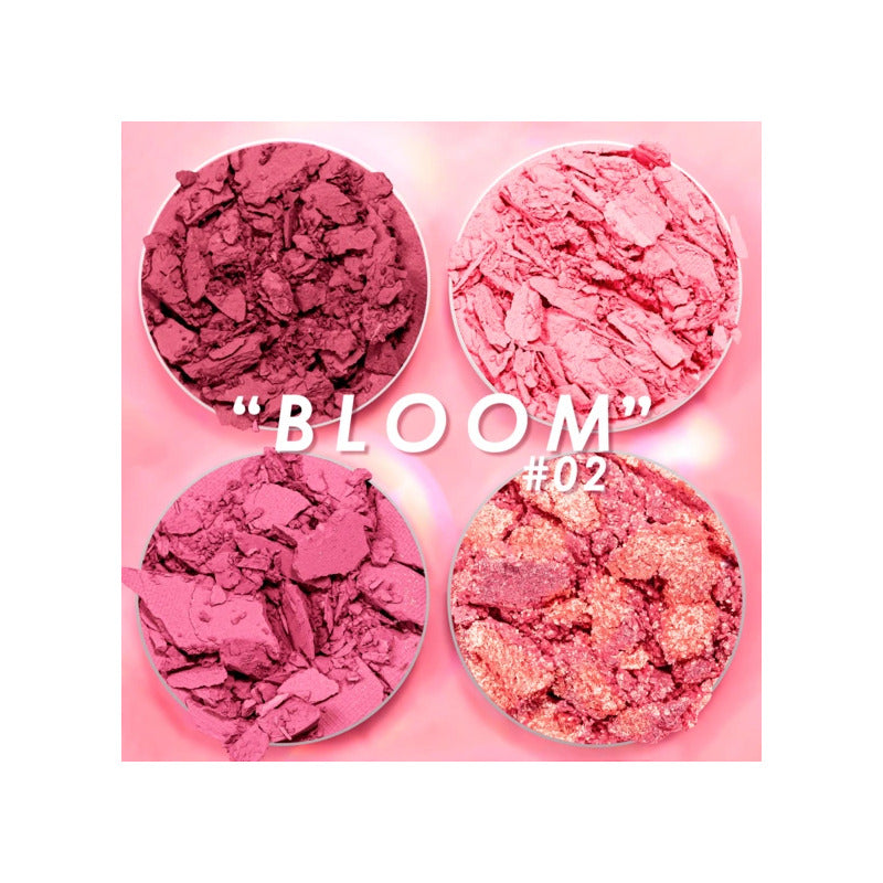 Pink Up Cuarteto De Sombras Para Ojos 02 Bloom