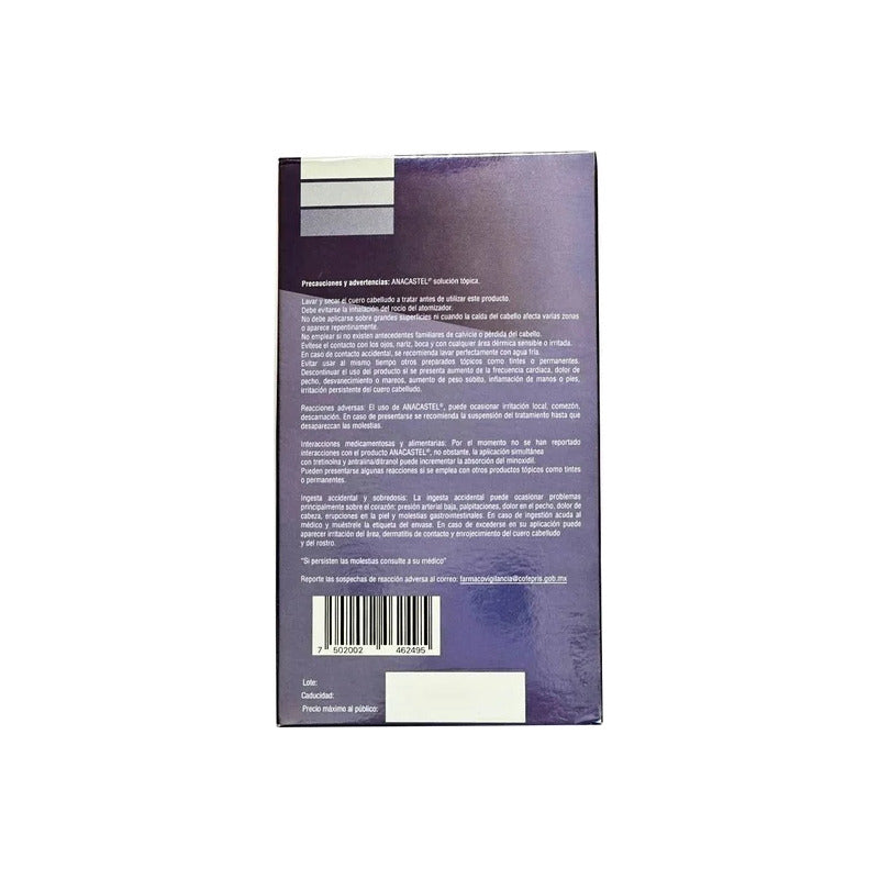 Pack 2 Minoxidil Solución 5% 2 Frascos Con 60 Ml C/u