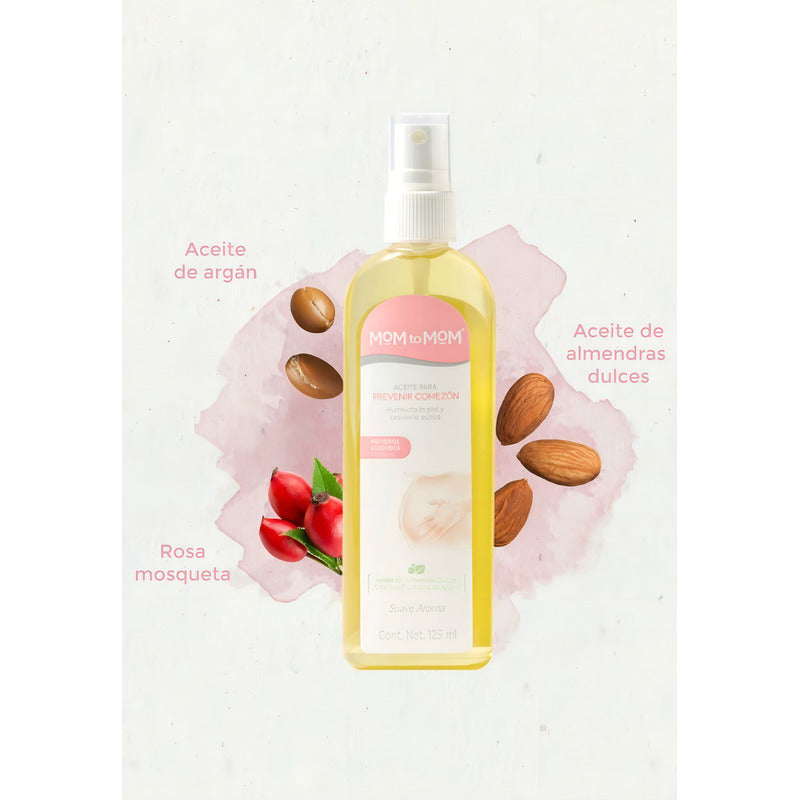Aceite Corporal Mom To Mom Para Prevenir La Comezón 125ml