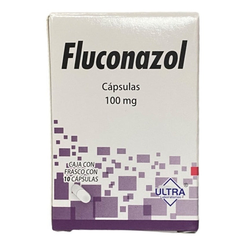 Fluconazol Ultra 100mg 10 Capsulas