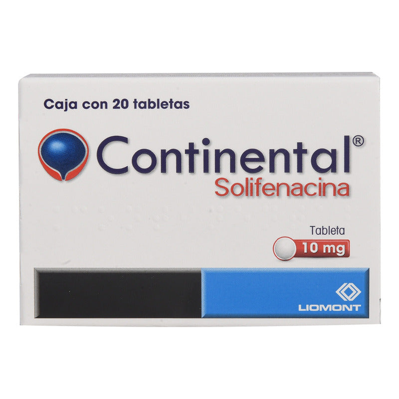 Continental Tabletas 10 Mg, 20 Tabletas