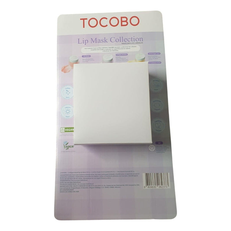 Pack 3 Tocobo Lip Mask Collection 20ml Cada Una