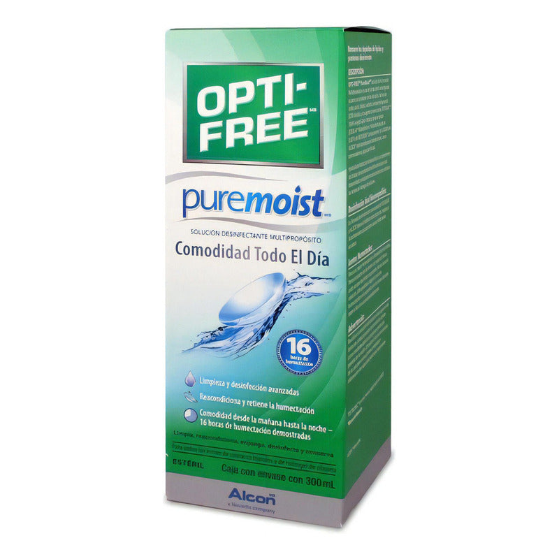 Opti-free Pure Moist Sol. Desinfectante 300ml Alcon