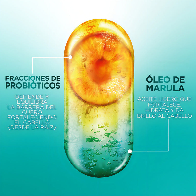 Acondicionador Garnier Fructis Probióticos Fuerza 650 Ml