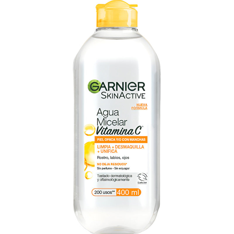 Garnier Skin Active Agua Micelar Con Vitamina C 400 Ml