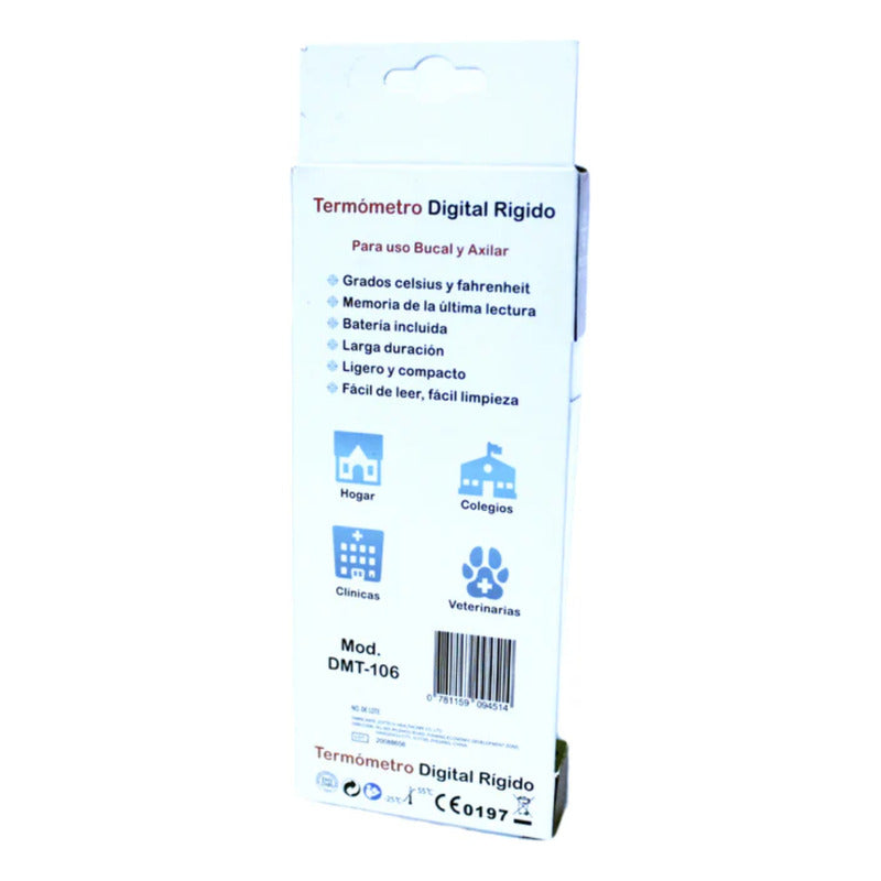 Termómetro Digital Tipo Pluma De Punta Rígida Joytech