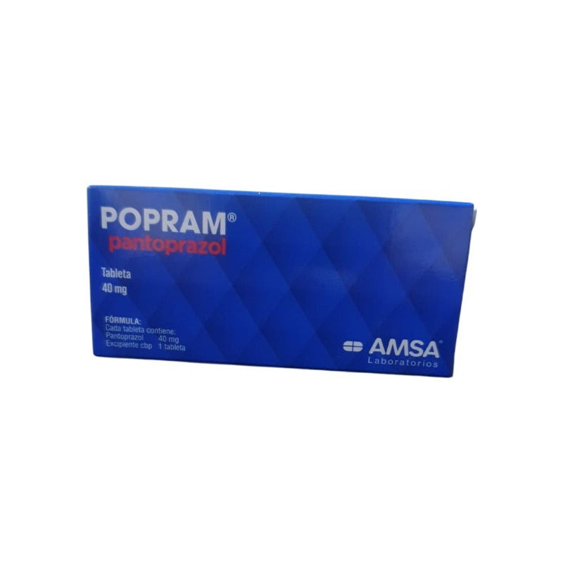 Dos Cajas De Pantoprazol Popran 40mg 14 Tab Cu