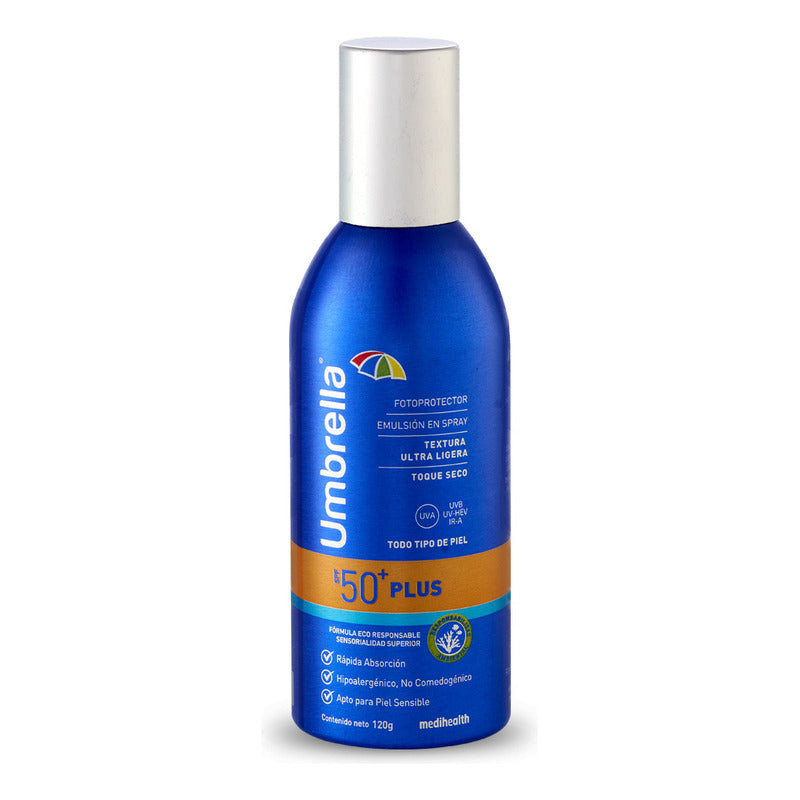 Umbrella Plus Spf 50+,water Resistence,todo Tipo De Piel