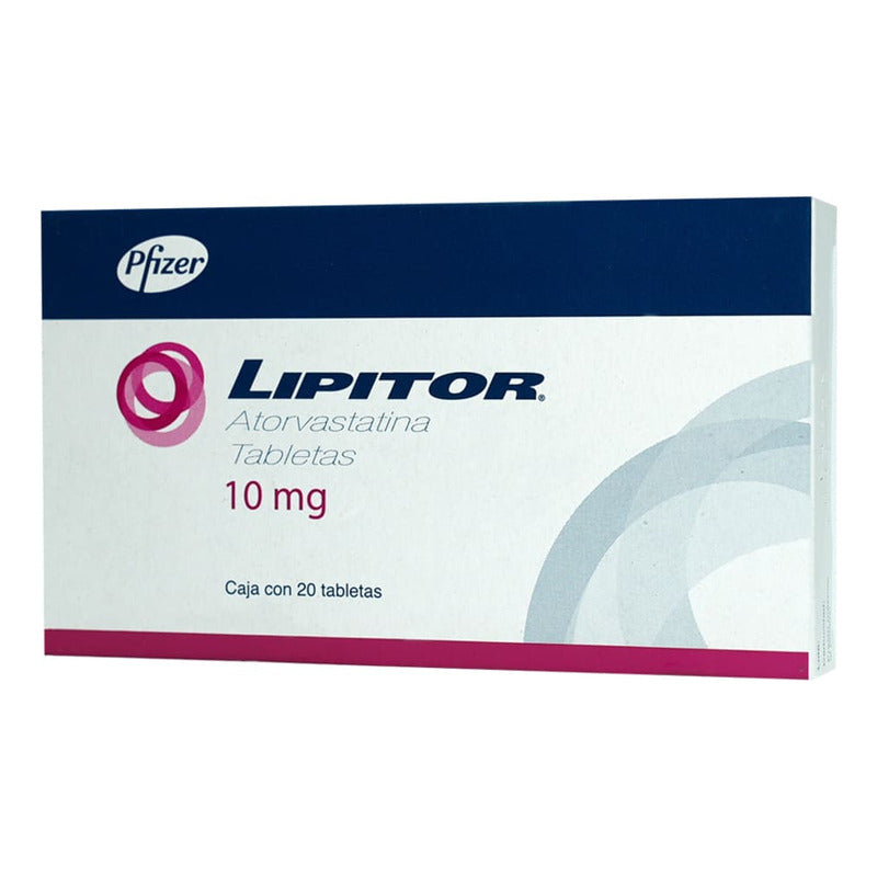 Lipitor Tableta 10 Mg, 20 Tabletas
