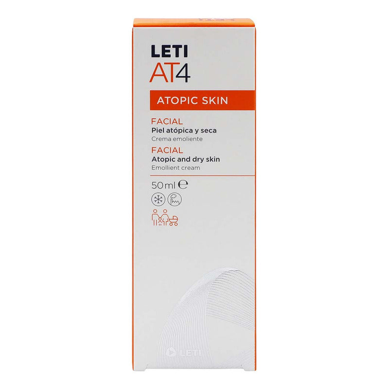 Crema Resequedad Piel Atópica 50 Ml Facial - Seca - Día/noche Letiat4