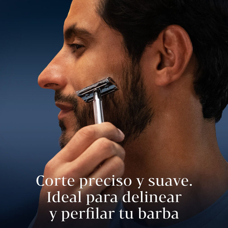 Rastrillo Clásico King C. Gillette + 5 Navajas