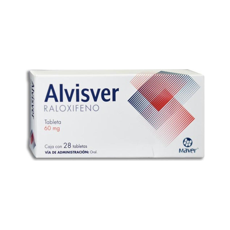Raloxifeno 60mg Alvisver Maver 28 Tabletas