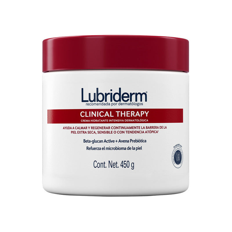 Crema Corporal Lubriderm Clinical Therapy Tarro 450 G
