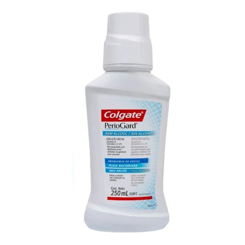 Enjuague Bucal Colgate Periogard Menta Original Sin Alcohol 250m