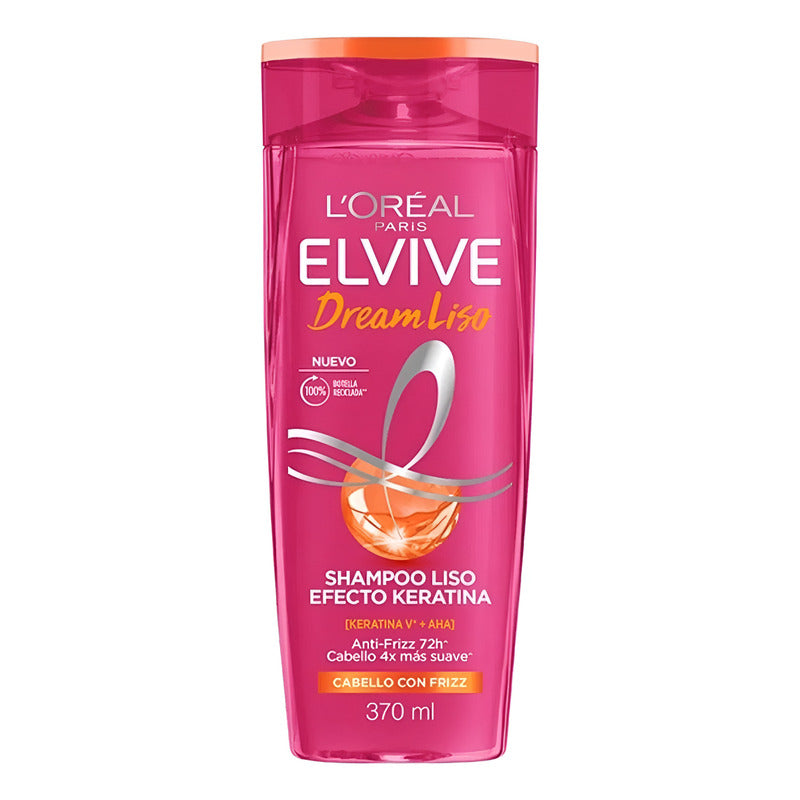 Shampoo Loreal Elvive Dream Liso Anti-frizz 370ml