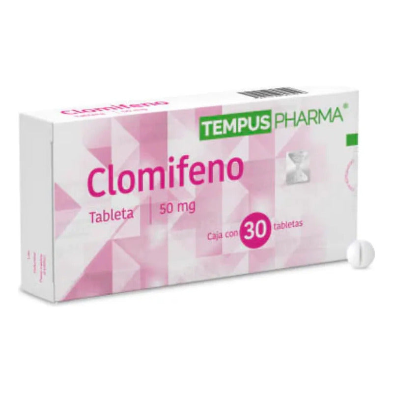 Clomifeno 50mg Caja Con 30tabs