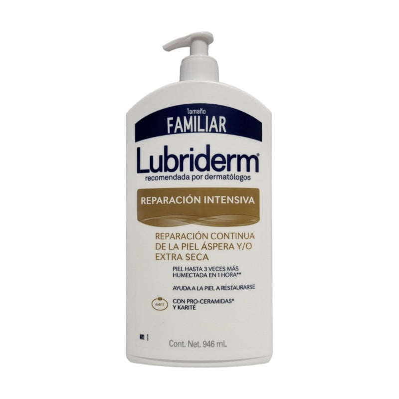 Crema Líquida Lubriderm Familiar Reparación Intensiva 946 ml