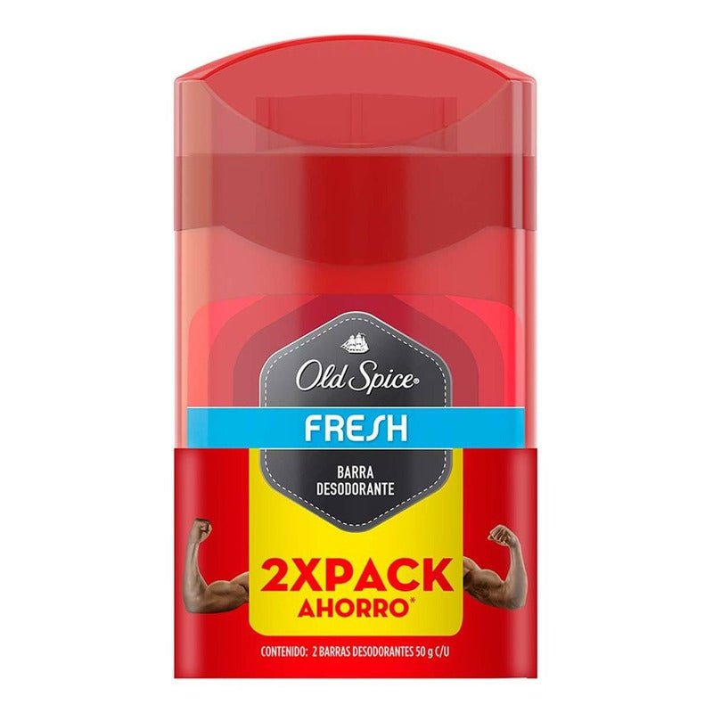 Pack X2 Desodorante En Barra Fresh 100g Old Spice