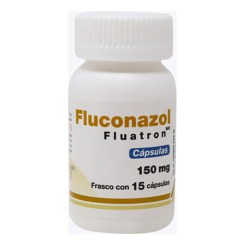 Fluconazol Fluatron 15 Cápsulas De 150 Mg C/u Victory