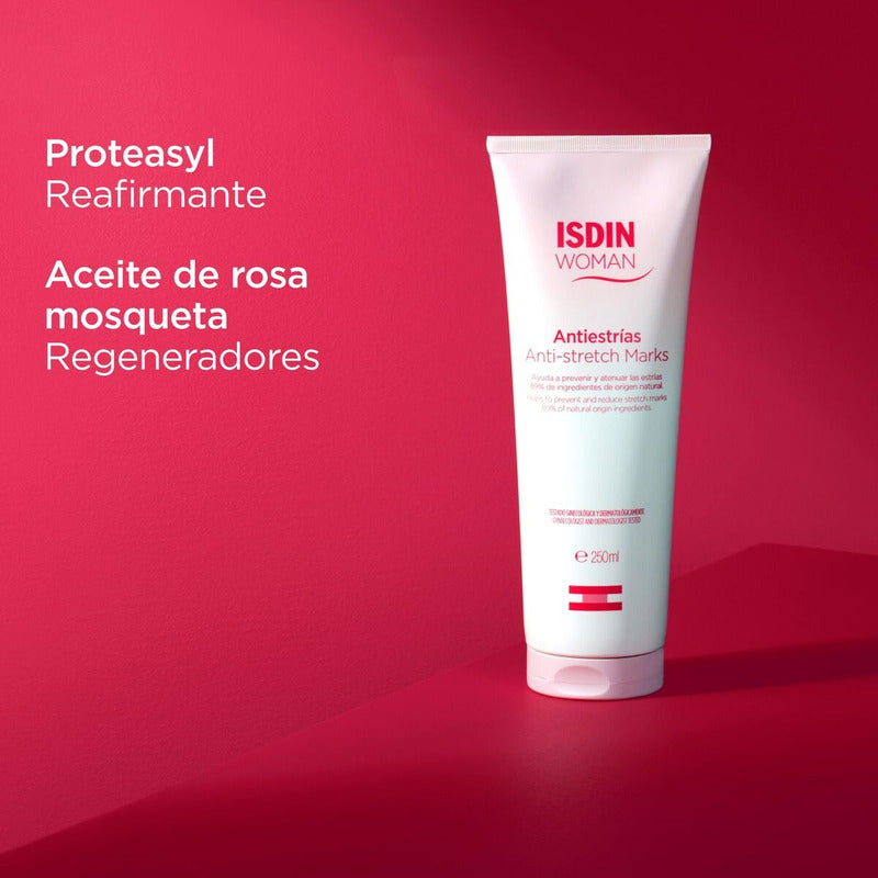 Isdin Woman Crema Antiestrías 250ml Tipo De Envase Tubo