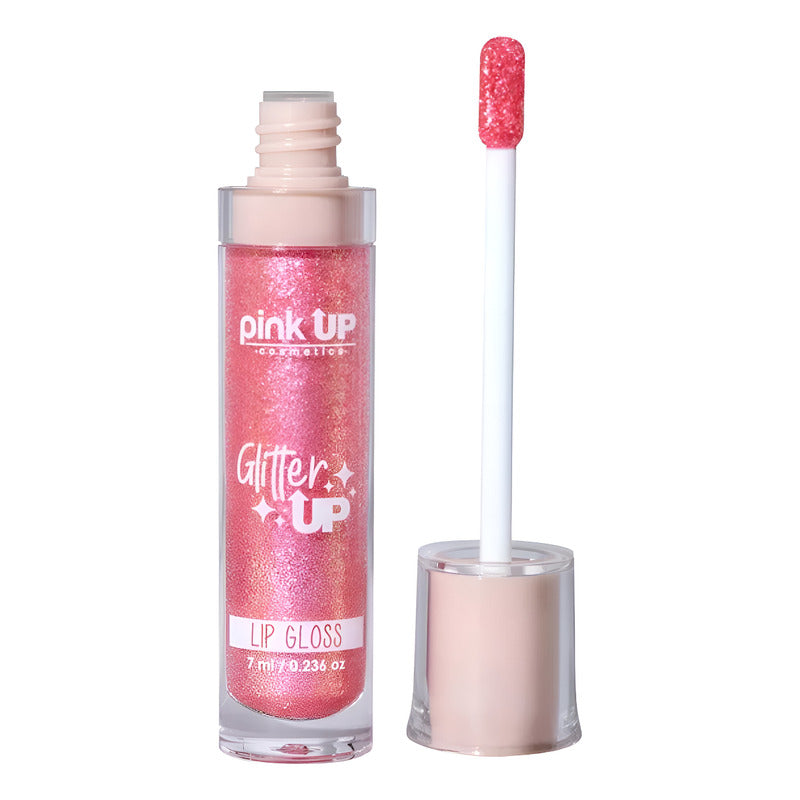 Lip Gloss Hidratante Con Brillos Up Pink Up