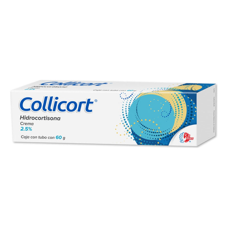 Collicort Hidrocortisona Crema 2.5% Tubo Con 60 G