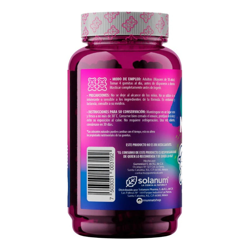 Belabear Night Z 100 Gomitas (conciliador De Sueño)