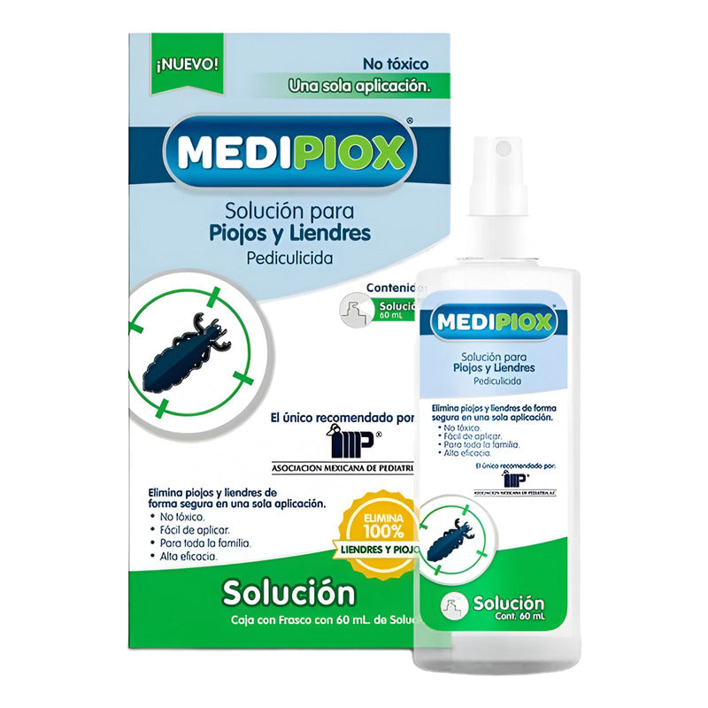 Medipiox Solución 60 Ml, Paquete De 1