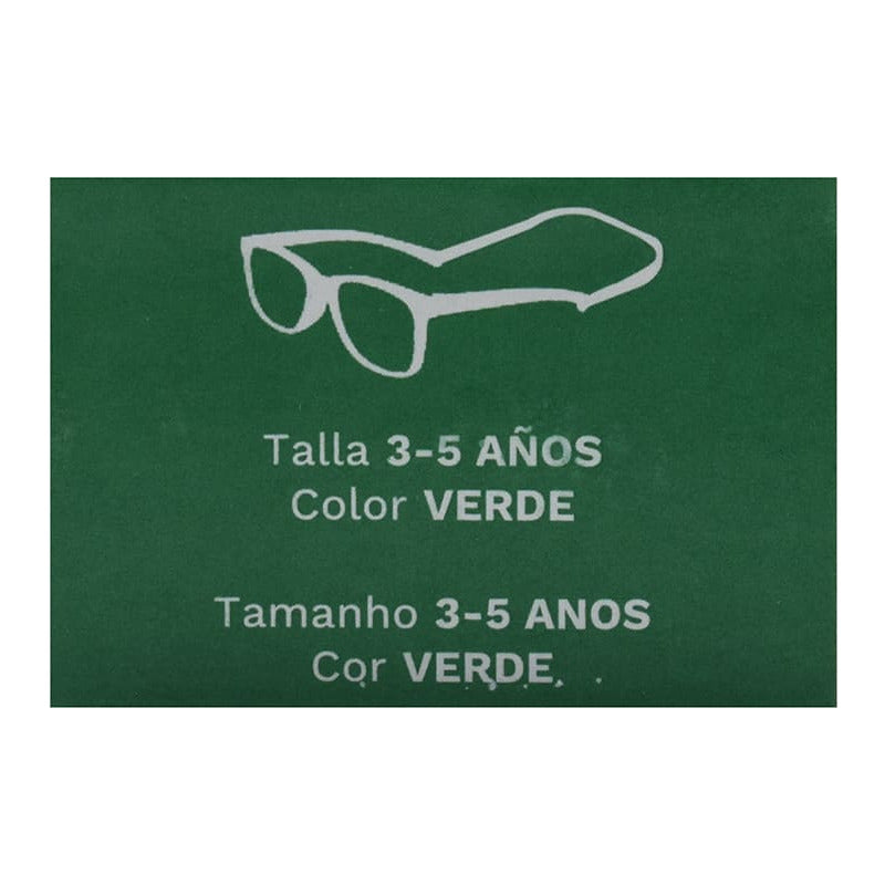 Mustela Lentes Solares Para Niño 3 - 5 Años Cuadrado Verde Claro Gris Oscuro Verde Claro Verde Claro