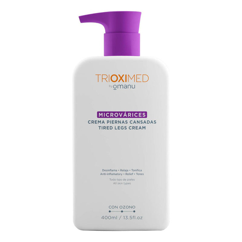 Microvárices Crema Piernas Cansadas Ozono 400 Ml -trioximed