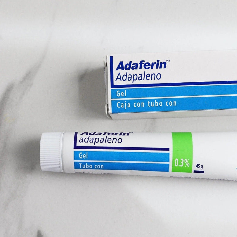 Adaferin (adapaleno) 0.3% Gel Elimina Acné Y Cicatrices