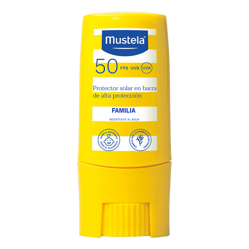 Mustela Protector Solar En Stick Fps 50, 09ml